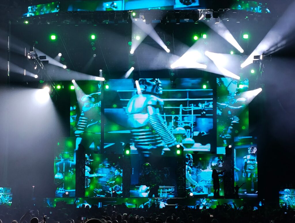 Rob Zombie concert in Noblesville, IN